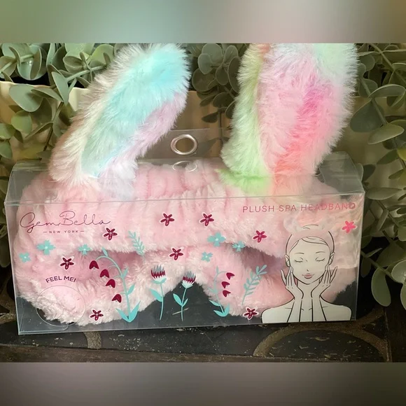 Plush Bunny Spa Headband - Picture 1 of 1